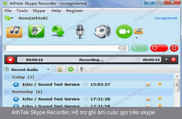 athtek skype recorder
