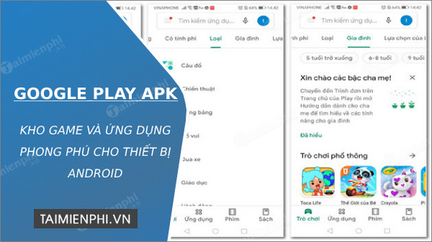 tai google play apk