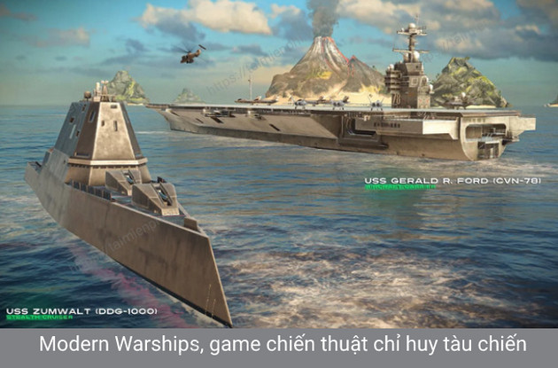 modern warships