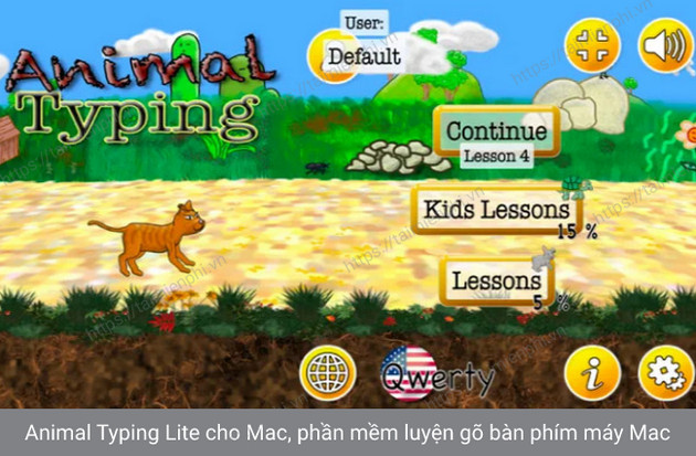 animal typing lite cho mac