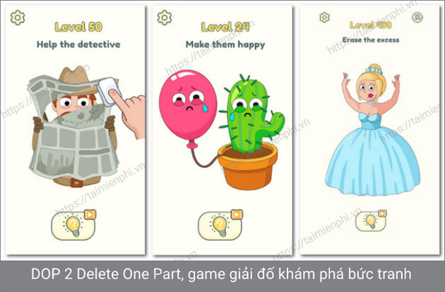 tai dop 2 delete one part