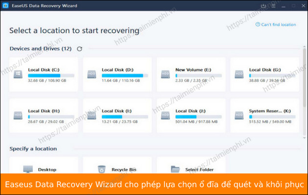tai easeus data recovery wizard