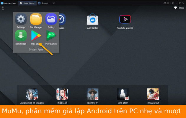 download mumu player