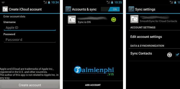 smoothsync for cloud contacts