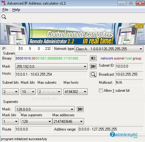 advanced ipaddress calculator