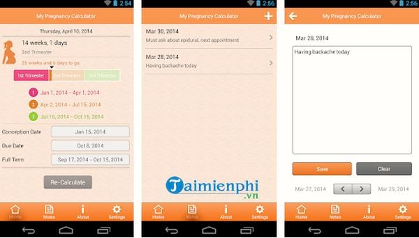my pregnancy calculator