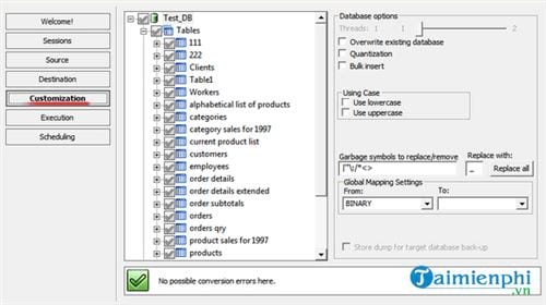 dbsync for firebird ms sql