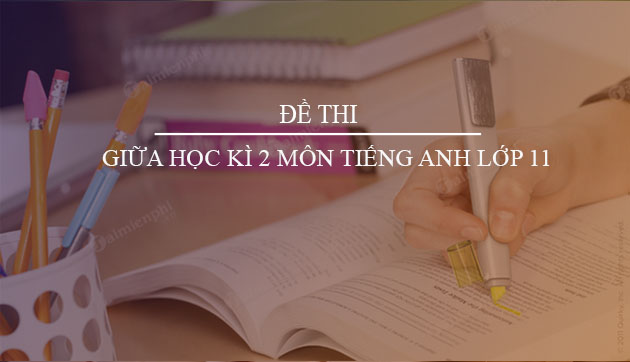 de thi giua hoc ki 2 mon tieng anh lop 11