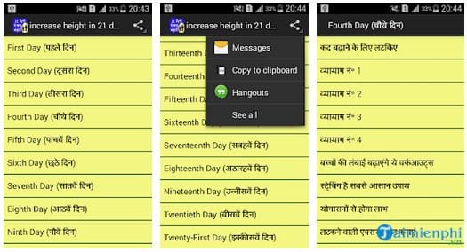 increase height in 21 days