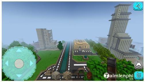 mini modern city craft