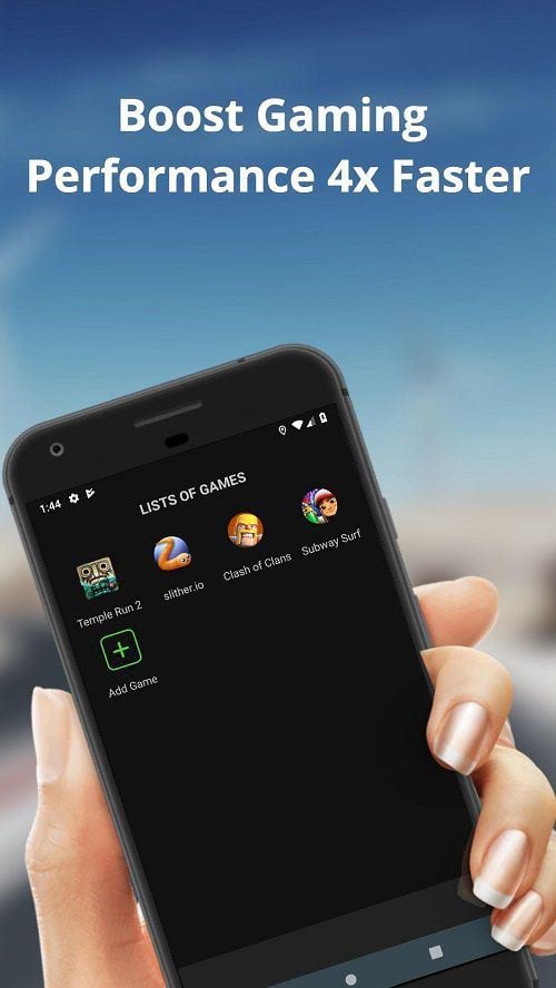 game booster 4x faster pro