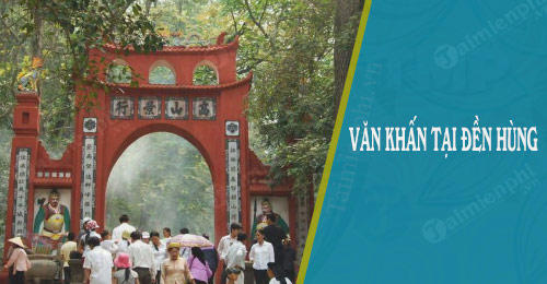 van khan cung tai den hung