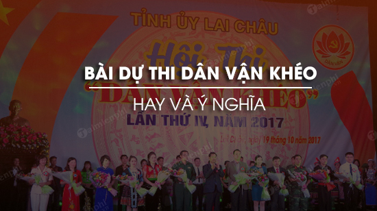 bai du thi dan van kheo