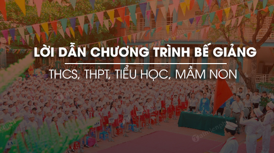 loi dan chuong trinh be giang