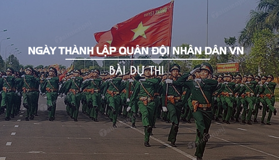 bai du thi tim hieu 30 nam ngay hoi quoc phong toan dan va 75 nam ngay thanh lap qdnd viet nam