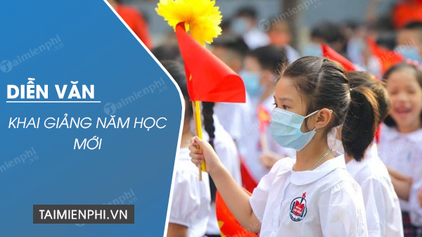 dien van khai giang nam hoc moi