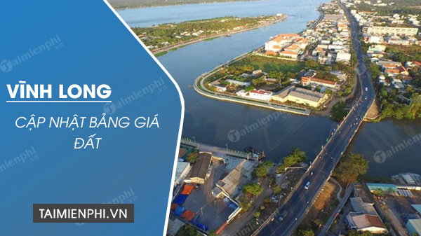 bang gia dat tinh vinh long