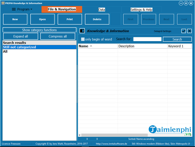 prima knowledge information