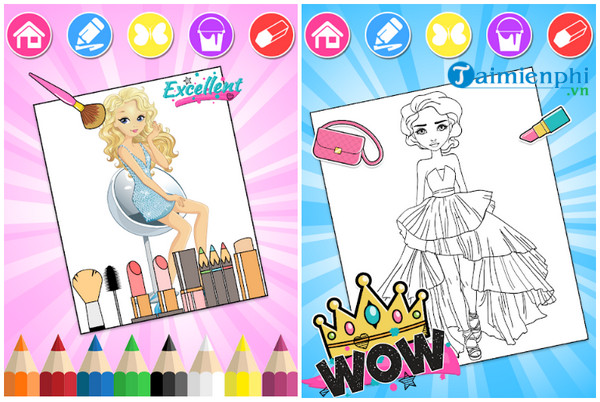 fashion coloring book
