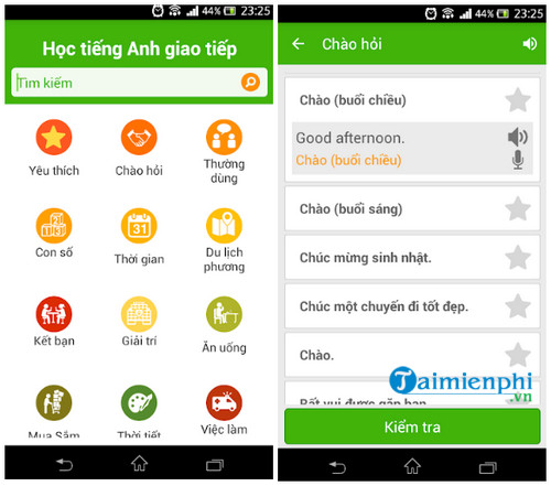 hoc tieng anh giao tiep