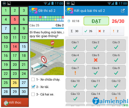 on thi giay phep lai xe