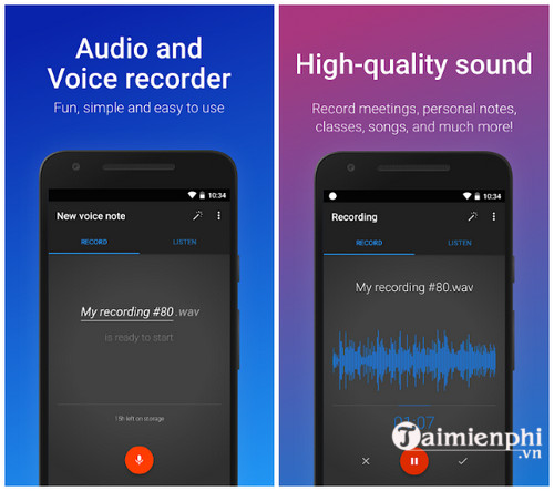 easy voice recorder