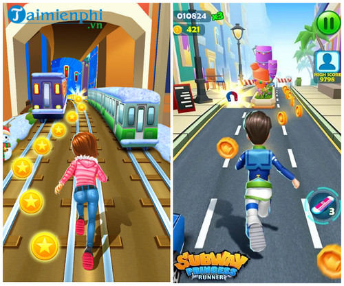 tau dien ngam cong chua runner