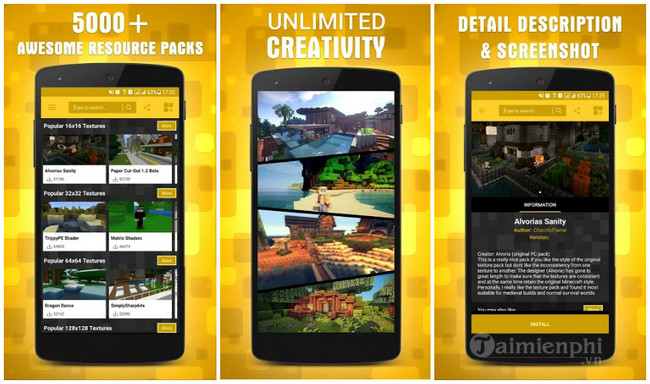 resources pack for minecraft pe