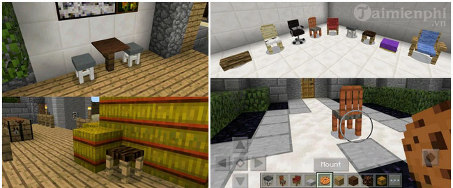 more chairs for minecraft