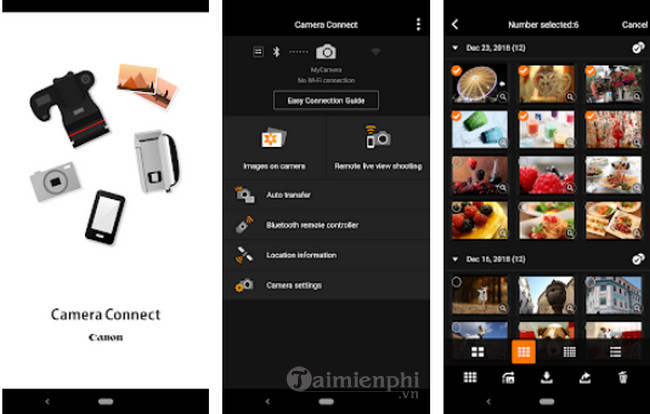 tai canon camera connect
