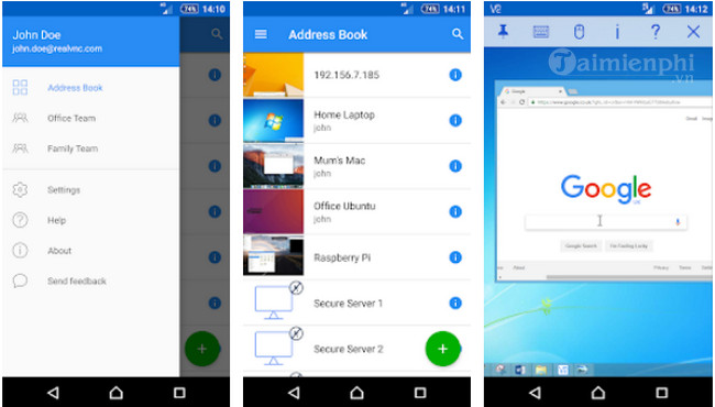 vnc viewer cho android