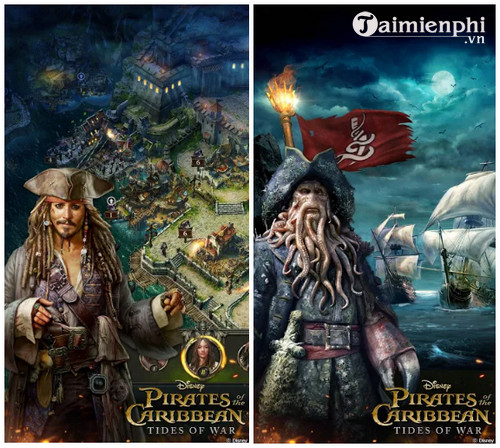 pirates of the caribbean tow