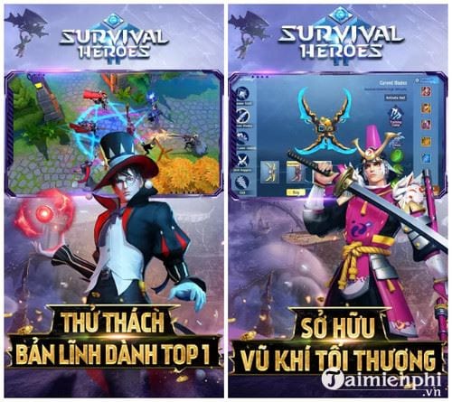 survival heroes gamota