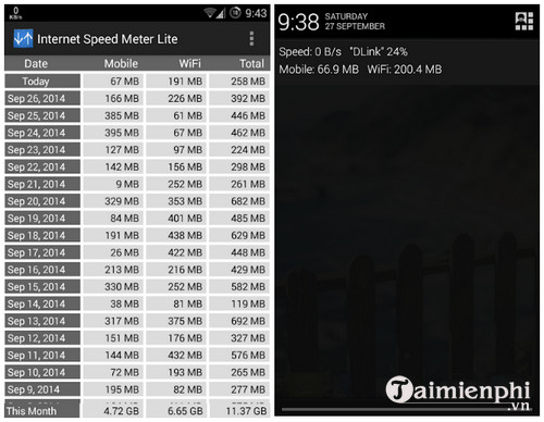 internet speed meter lite