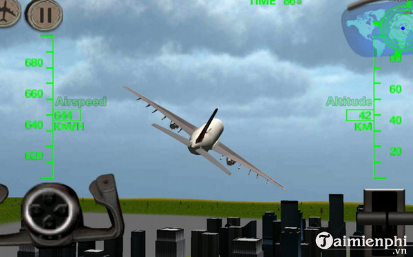 3d airplane flight simulator