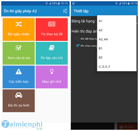 on thi giay phep lai xe gplx