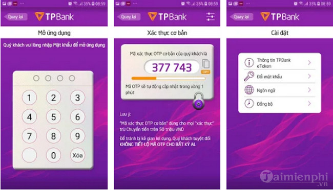 tpbank etoken