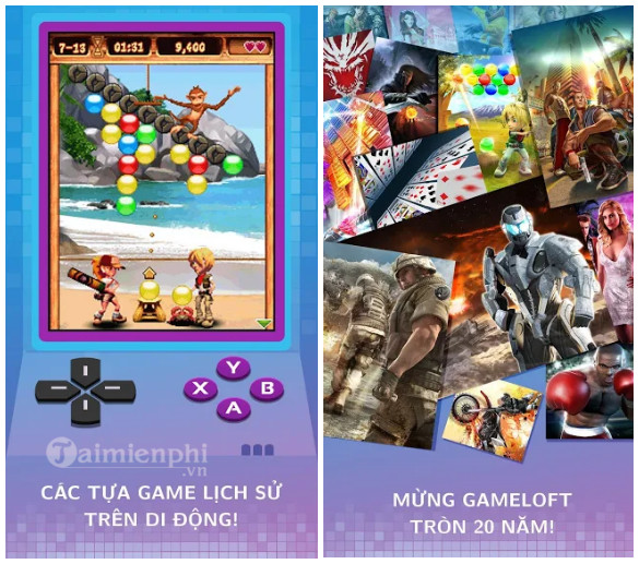 gameloft classics