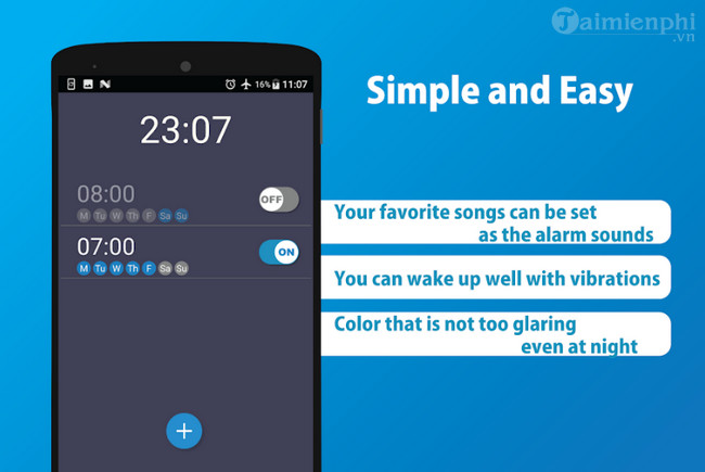 simple alarm