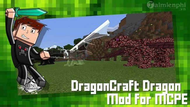 dragon mod for mcpe