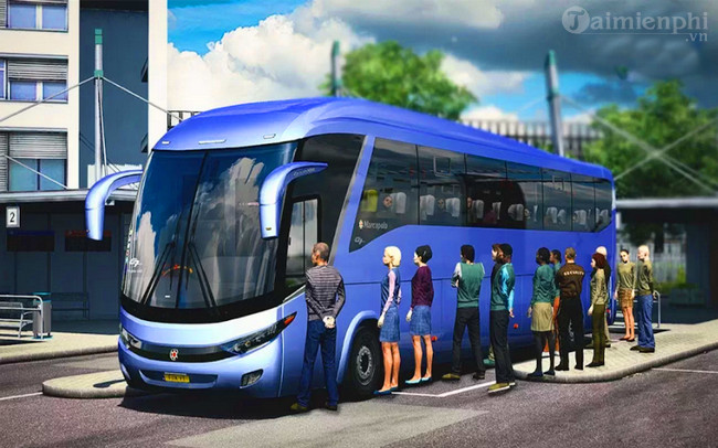 us smart coach bus 3d