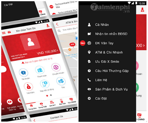 techcombank f st mobile cho android