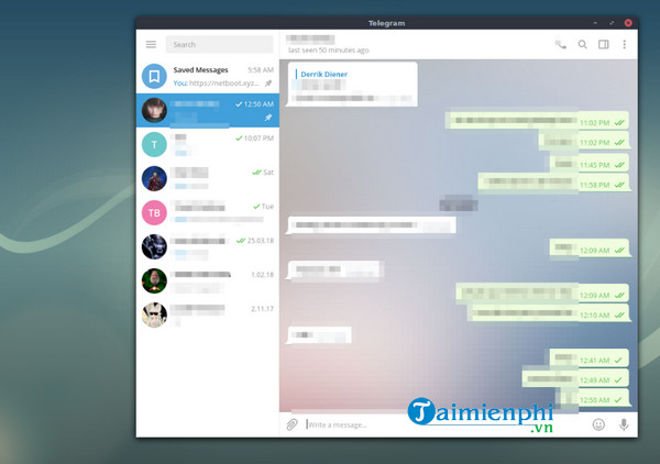 telegram cho linux