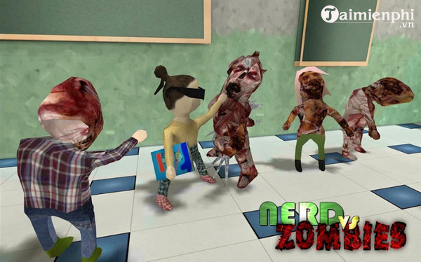 nerd vs zombies