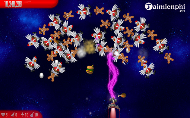 chicken invaders 5 xmas