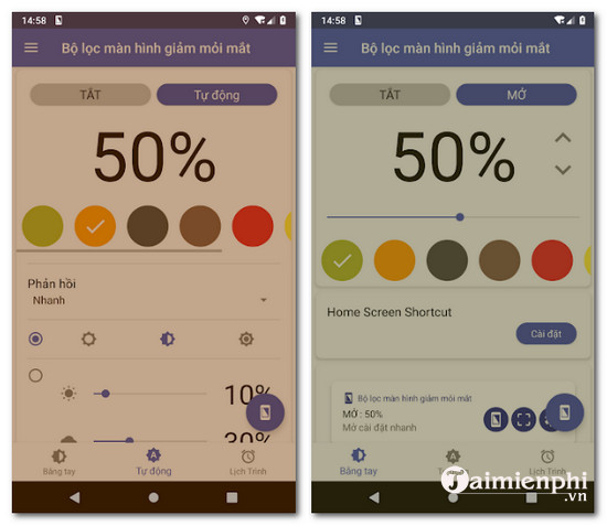 bluelight filter for eye care