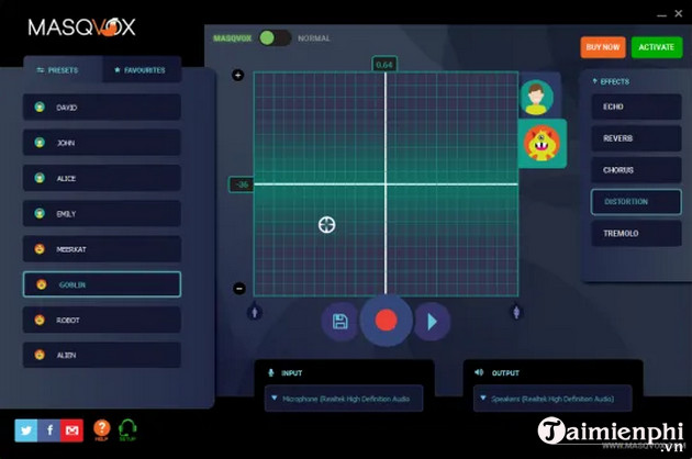 masqvox voice changer