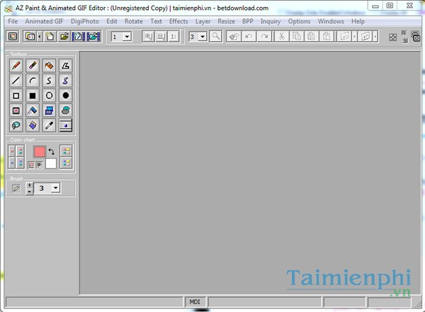 AZ Paint Animated GIF Editor