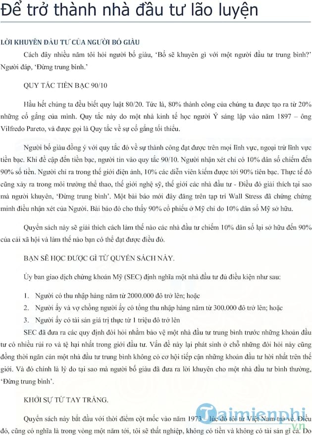 Dạy con làm giàu tập 3