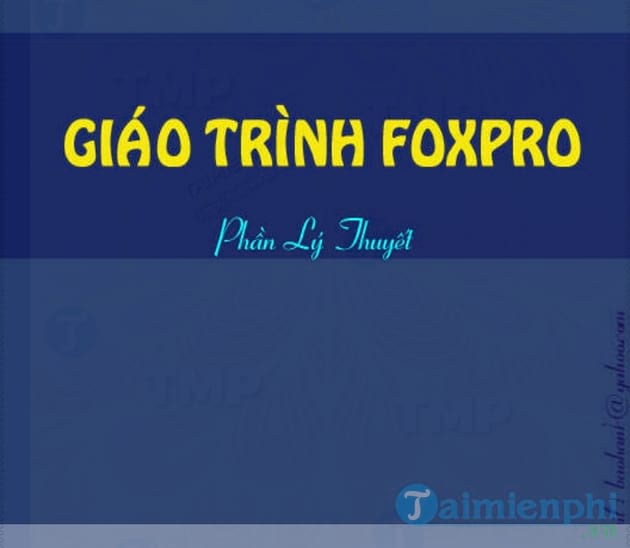 Giáo trình FoxPro